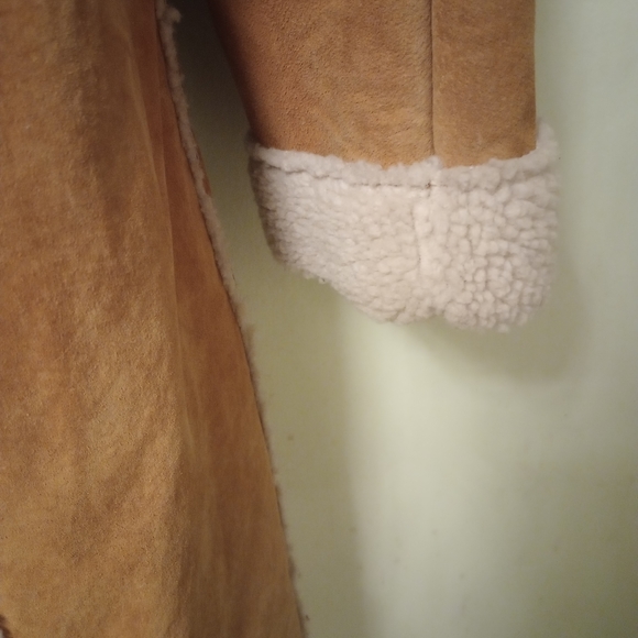 [[NWOT]] Michael Michelle genuine leather long coat - Picture 5 of 6